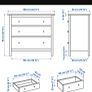 HEMNES Chest of 3 drawers Image 5