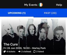 The Cure Marlay Park
