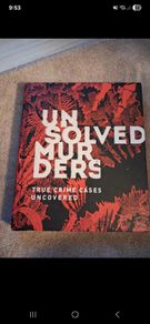 Unsolved Murders Hardback Book