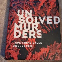 Unsolved Murders Hardback Book