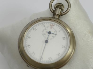 Vintage Swiss Mechanical 1/5 Second Stopwatch