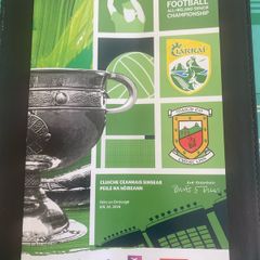 Mayo v Kerry All Ireland Final Programme