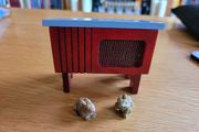 Dolls house rabbit hatch