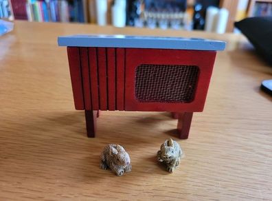Dolls house rabbit hatch
