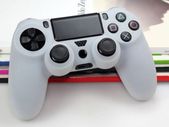 PlayStation 4 PS4 Controller Soft Protective Silicone Rubber Cover Case White