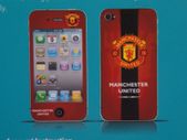 Iphone 4, 4S Manchester united Protective Film skin decal sticker