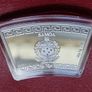Samoa 30 gram Lunar Tigar 5 Dollar Fan shaped coin Image 5