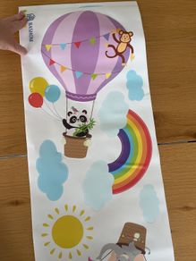 wall stickers hot air balloon