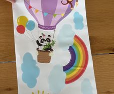 wall stickers hot air balloon