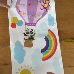 wall stickers hot air balloon