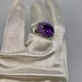 Silver ring with Amethyst Image 8