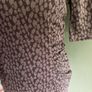 Hobbs Figure Hugging Dress with  Ruching on both sides - Size 12 Image 2