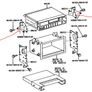 Toyota Corolla E11 97-00 Upper Single DIN Radio Genuine Mounting Brackets Left & Right Image 2