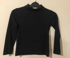 Black polo neck (age 4-5)