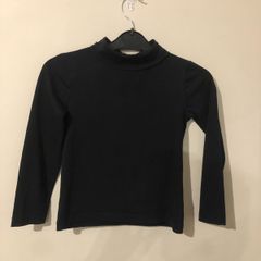 Black polo neck (age 4-5)