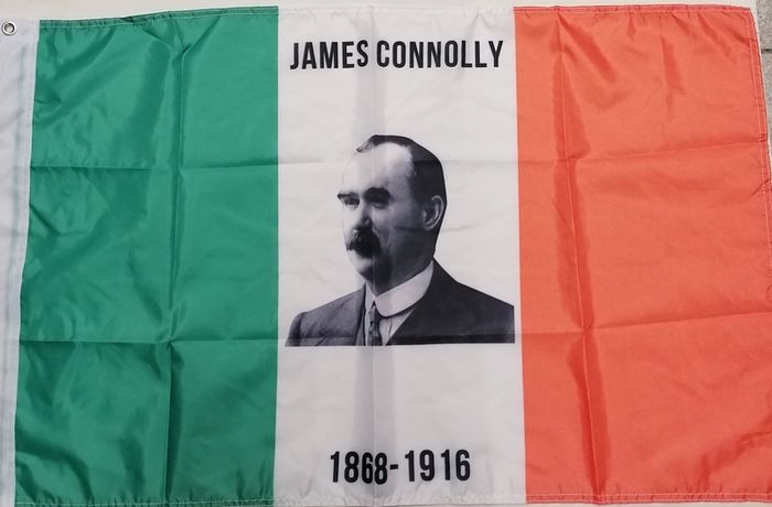 James Connolly Irish Republican Flag.