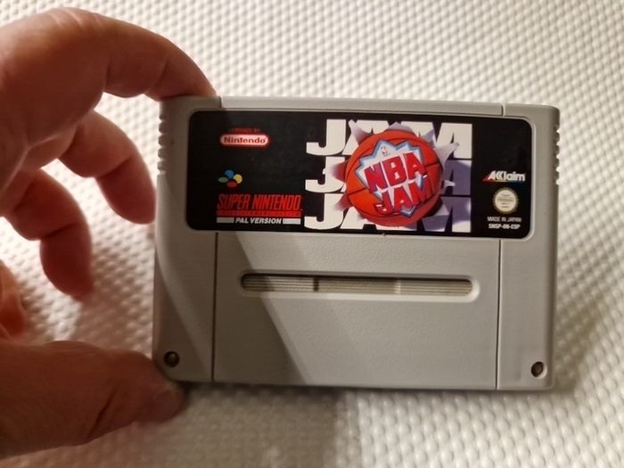 NBA Jam Super Nintendo Snes Arcade Retro Games Original