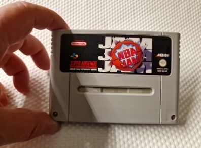 NBA Jam Super Nintendo Snes Arcade Retro Games Original