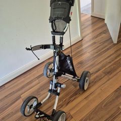 4 wheel golf trolly