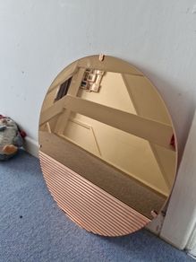 Ikea skogsgransen mirror 50cm round