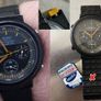 Seiko Black Giugiaro Alien 'Ripley' Chronograph 7A28-7000 Gents Watch 1st Edition circa 1986 Image 2