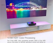 Like New one of the very best 4K Pro UHD Laser projector's available especially for gaming mega low usage 4000 lumens HDR Android TV Version half the current price