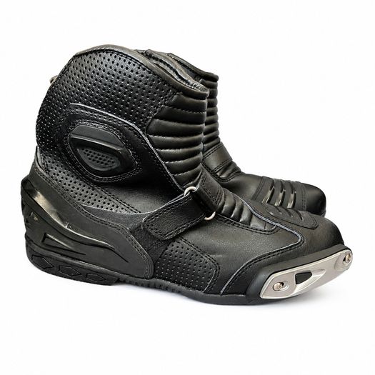 Genuine Leather Motorbike Riding Boots | Waterproof Motorcycle Boots for Men | Protective Biker Boots