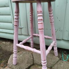 Old Painted Stool