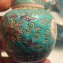 7 piece Hand painted Jingdezhen Famille Rose Porcelain Set Image 9