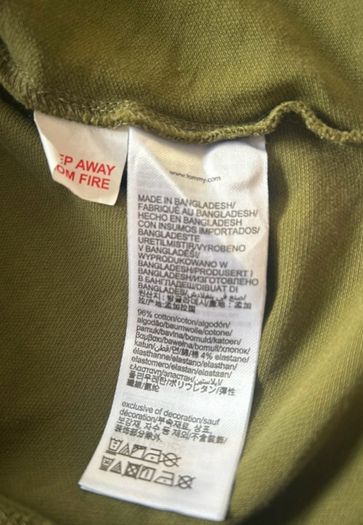 Tommy Hilfiger polo shirt sweater. Size 176