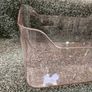 Set 2 Acrylic Baskets Light pink Image 2