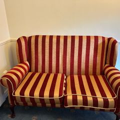 Couch and armchair