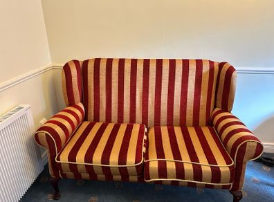 Couch and armchair