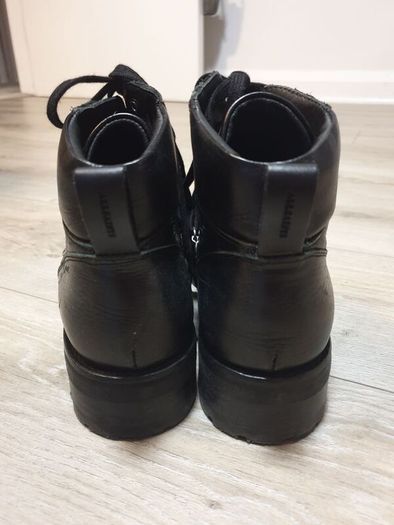 Allsaints Leather Ankle Boots Size Uk 6 ( Eu 39)