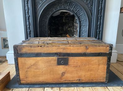 Antique storage box