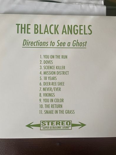 The Black Angels - Directions To See A Ghost (Limited Edition)