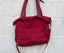 QUILTED tote bag
