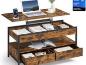 Lift-Top Coffee Table with Storage