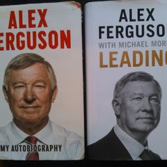 Alex Ferguson- Biography + Leading Hardback Books