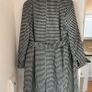 houndstooth long coat Image 6