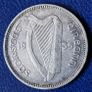 Ireland 1935 Silver Shilling coin Image 4