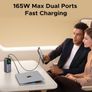 UGREEN 20000mAh 165W Power Bank Fast Charging, Built-in Retractable USB C Cable 3-Way Output Laptop Portable Charger Image 3