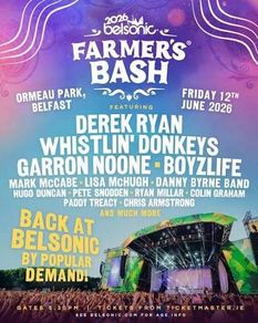 X3 Farmers Bash Tickets (12th June 2026)