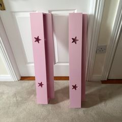 2 Pink Star Book Ledge bookshelf - Great Little trading co