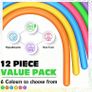 12pcs Squishy Stretchy Strings - Sensory Toys - Monkey Noodles Fidget Toy - Fidget Toys For Children or Adults, Autism and Special Needs, Reduce Anxiety and Stress (FREE POSTAGE) Image 2