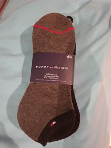 6 pack Tommy Hilfiger black grey socks