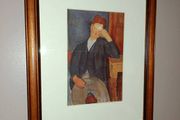 Framed Amedeo Modigliani Art Print Wood Frame