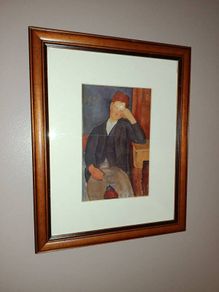 Framed Amedeo Modigliani Art Print Wood Frame