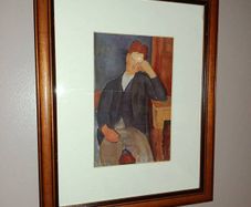 Framed Amedeo Modigliani Art Print Wood Frame
