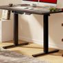 120 x 60cm Electric Standing Desk ONE PIECE DESKTOP Height Adjustable Desk Sit Stand Image 3